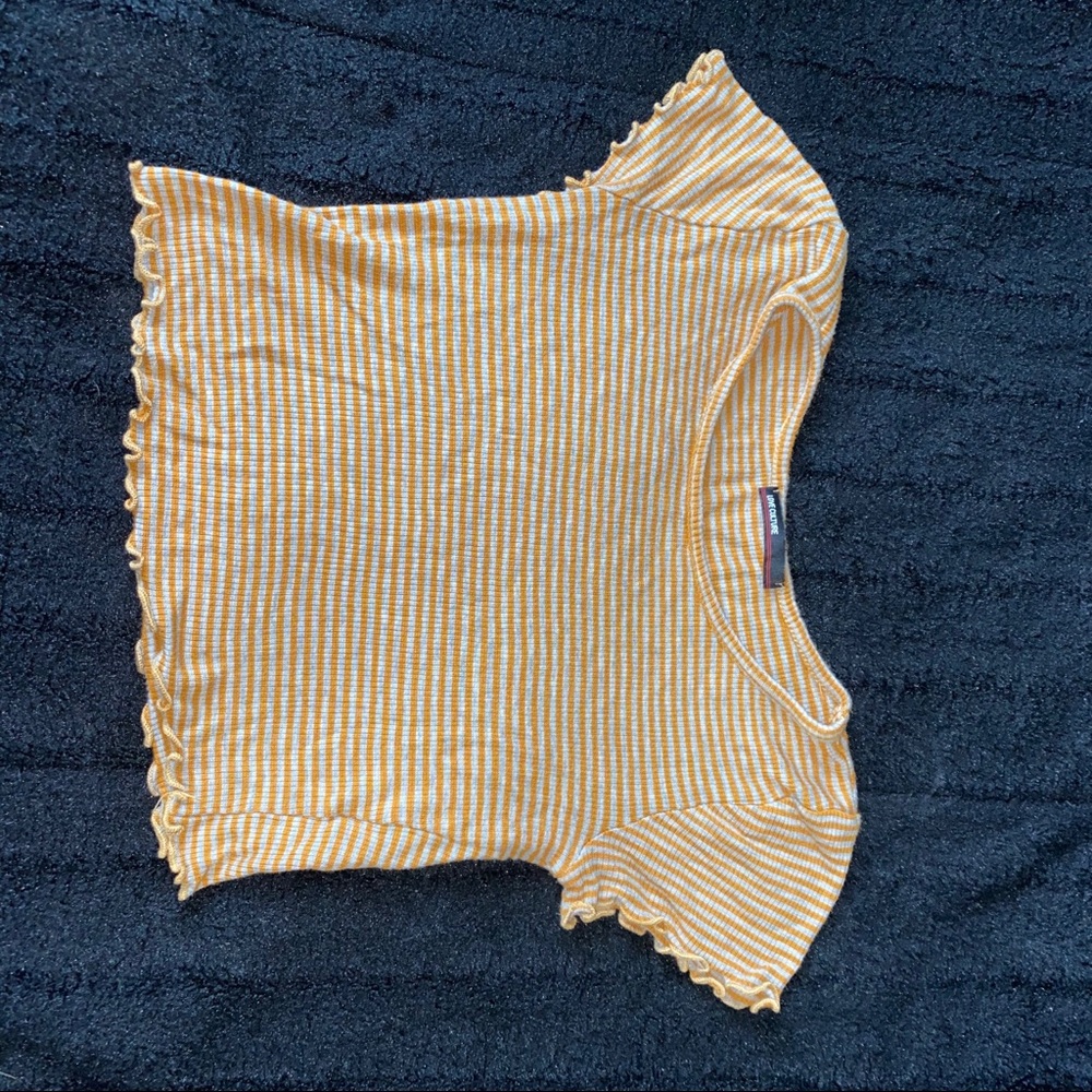 Stripped crop top